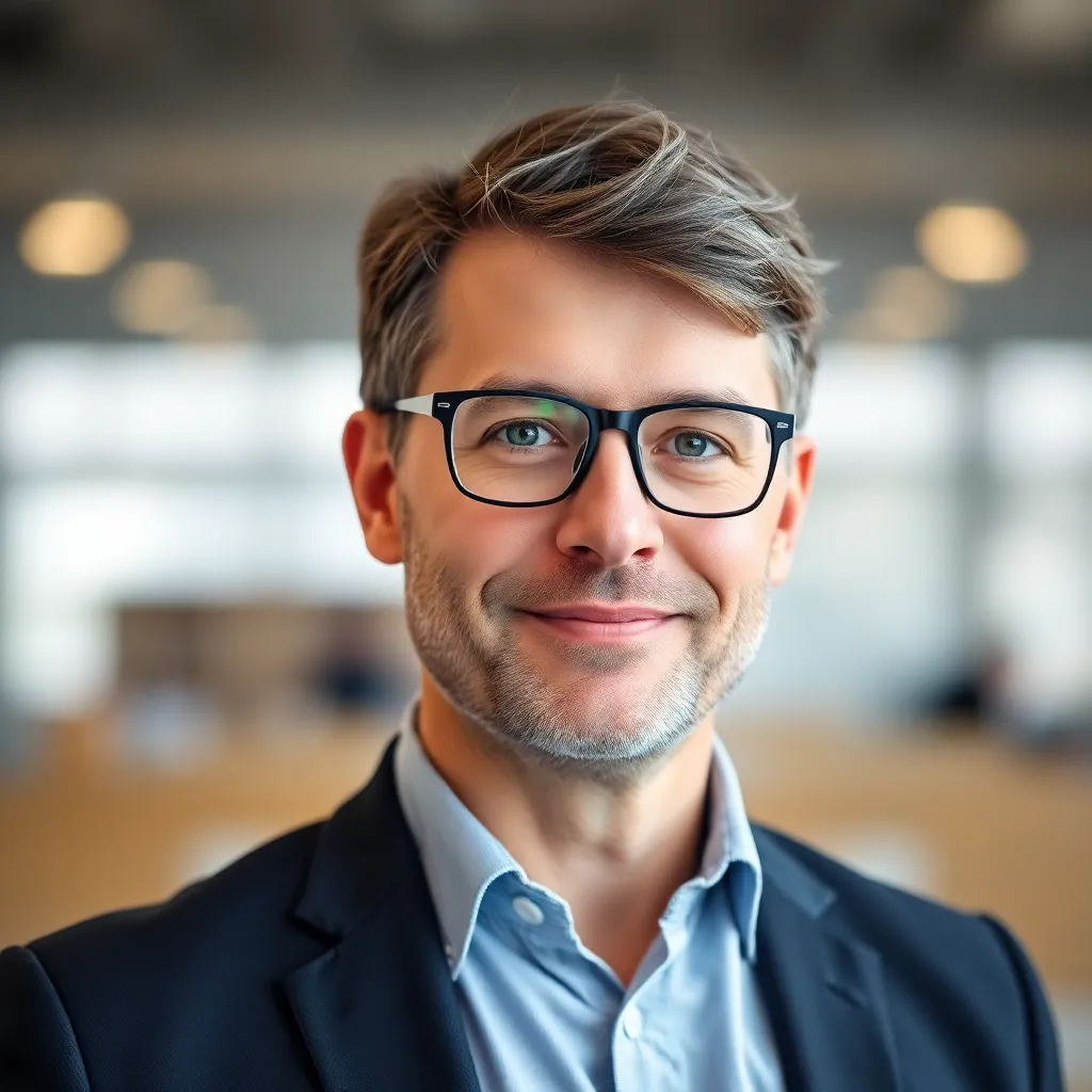 Portret van Marc Janssens, een Belgische zelfstandige ondernemer